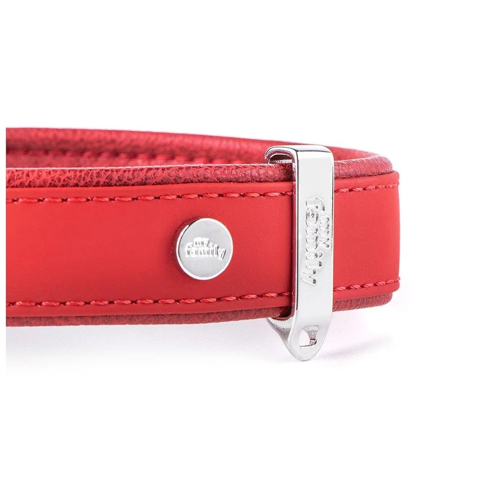 MyFamily Bilbao Red Synthetic Fiber Dog Collar