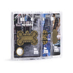 MyFamily Bronx Big Futuristic Bone ID Tag | English Brass