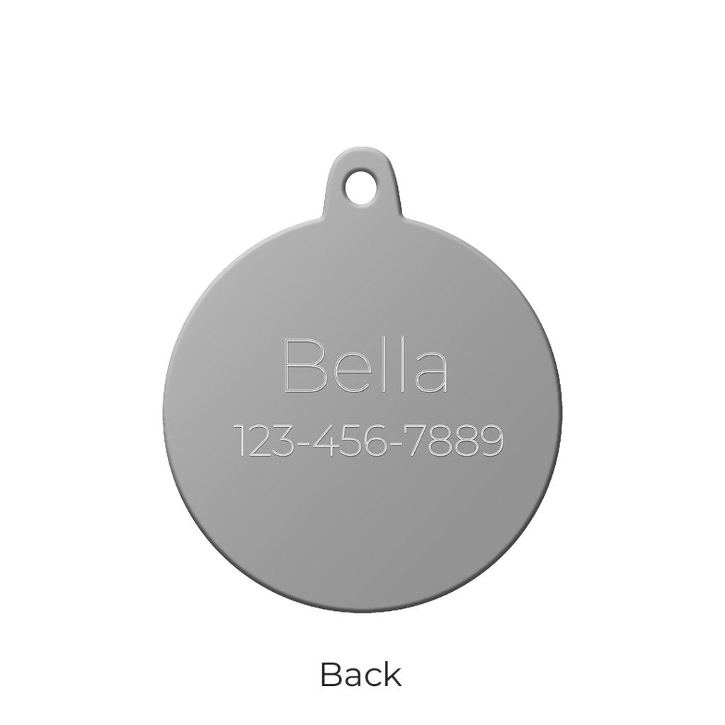 MyFamily Charms Big I Love Dad ID Tag