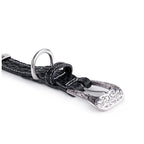 MyFamily El Paso Black Genuine Leather Dog Collar