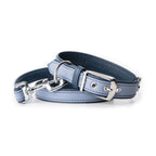MyFamily Firenze Light Blue Genuine Leather Dog Collar
