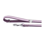 MyFamily Firenze Light Purple Genuine Leather Dog Leash