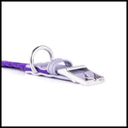 MyFamily Milano Purple Italian Nylon Dog Collar