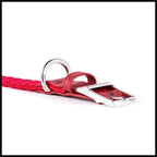 MyFamily Milano Red Italian Nylon Dog Collar