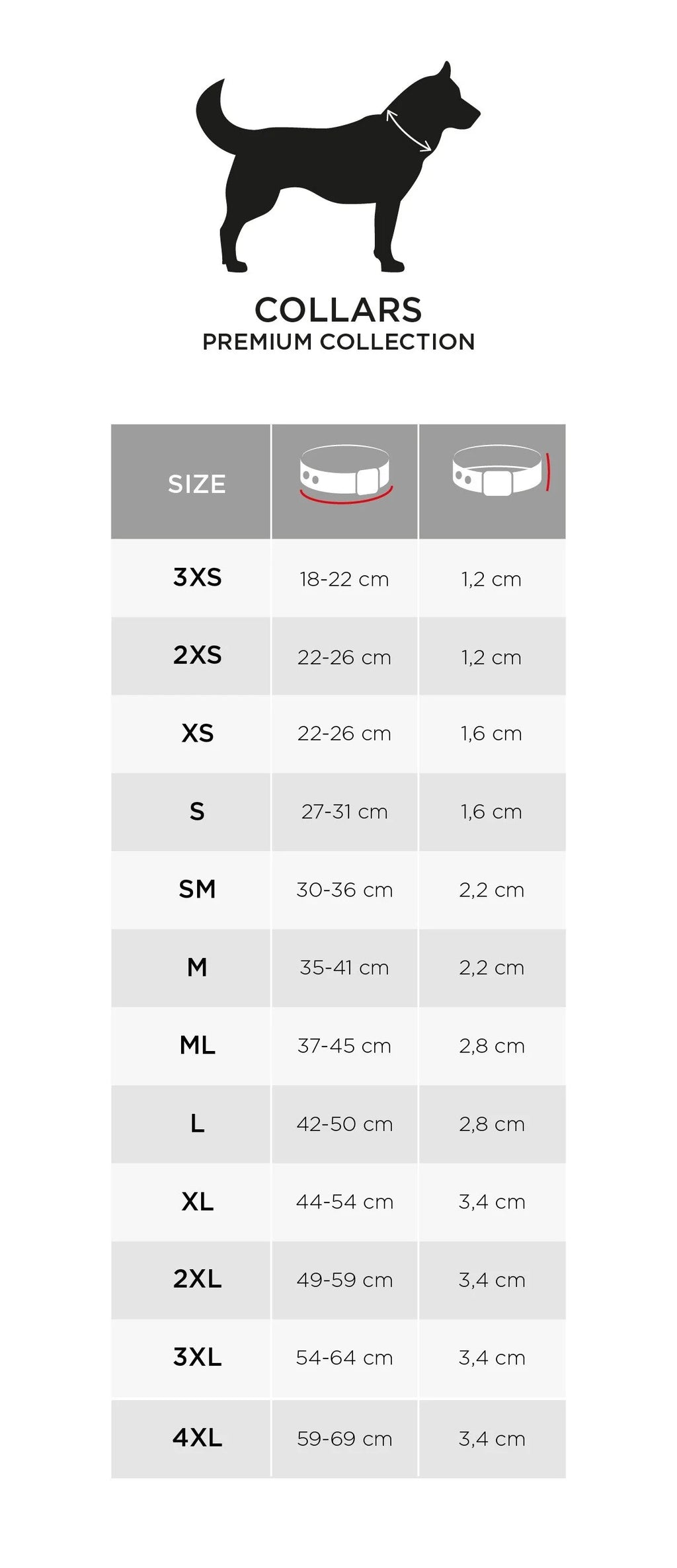 MyFamily Milano Light Blue Italian Nylon Dog Collar