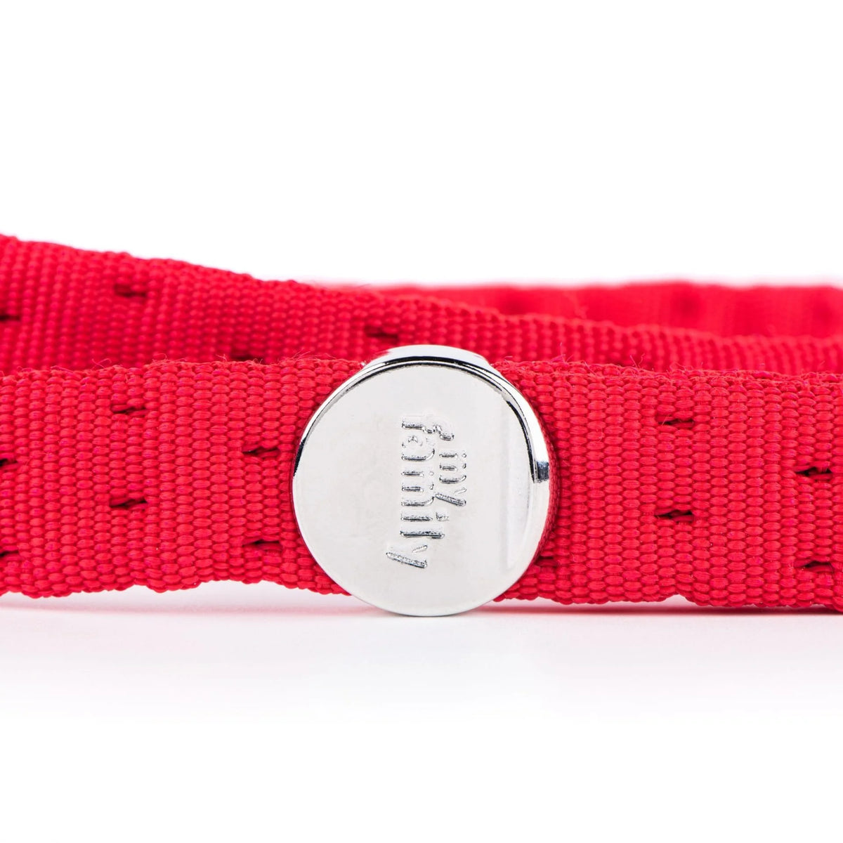 MyFamily Milano Red Italian Nylon Dog Leash