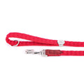 MyFamily Milano Red Italian Nylon Dog Leash
