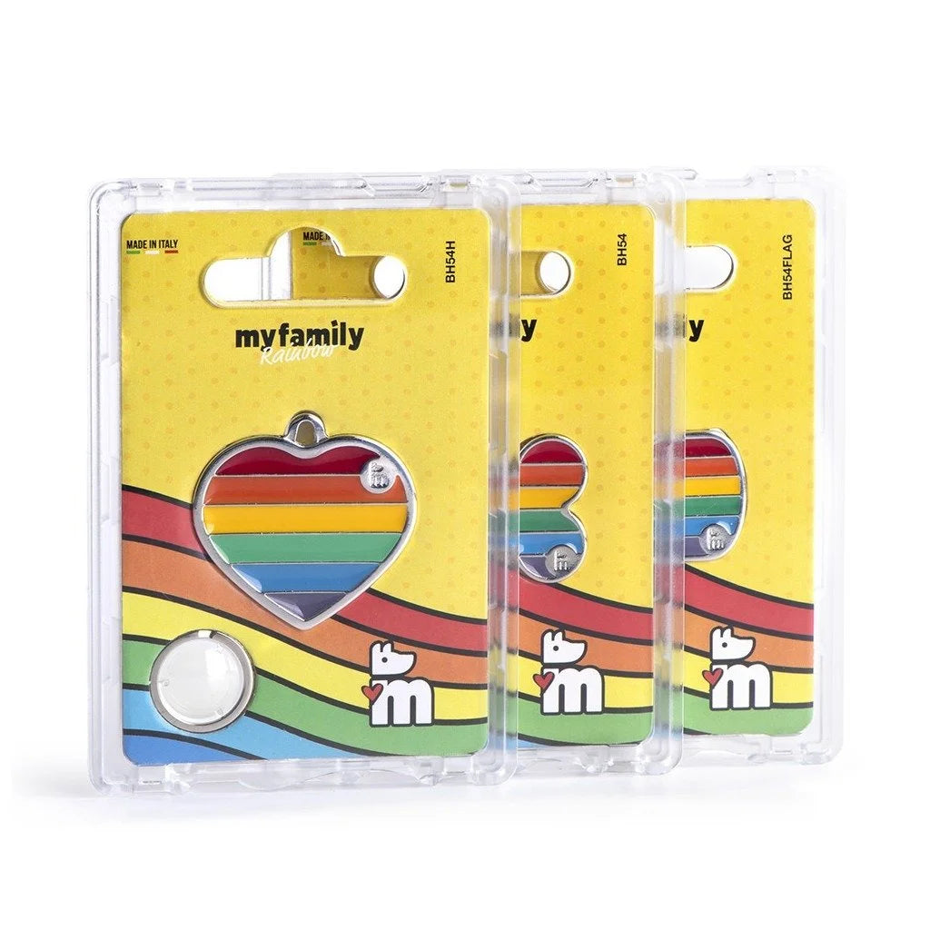 MyFamily Rainbow Flag ID Tag
