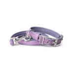 MyFamily Saint Tropez Lilac Synthetic Fiber Dog Collar