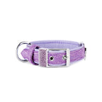 MyFamily Saint Tropez Lilac Synthetic Fiber Dog Collar