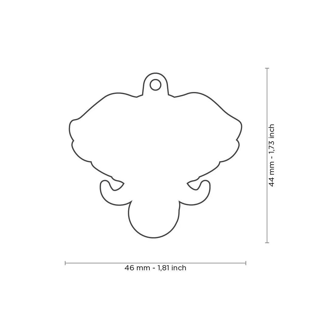 MyFamily Wild Elephant ID Tag