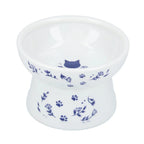 Necoichi Raised Cat Food Bowl – Nordic Blue