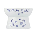 Necoichi Raised Cat Food Bowl – Nordic Blue