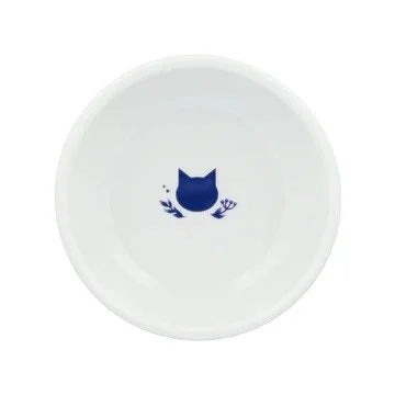 Necoichi Raised Cat Food Bowl – Nordic Blue