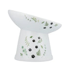 Necoichi Tilted Raised Cat Food Bowl – Go Green