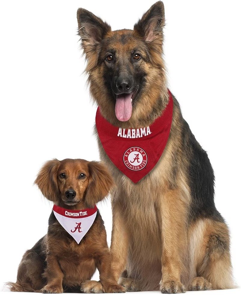 Pets First Alabama Crimson Tide Reversible Pet Bandana