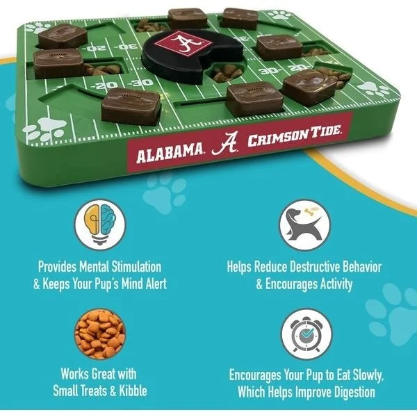 Pets First Alabama Treat Dispensing Dog Puzzle Toy