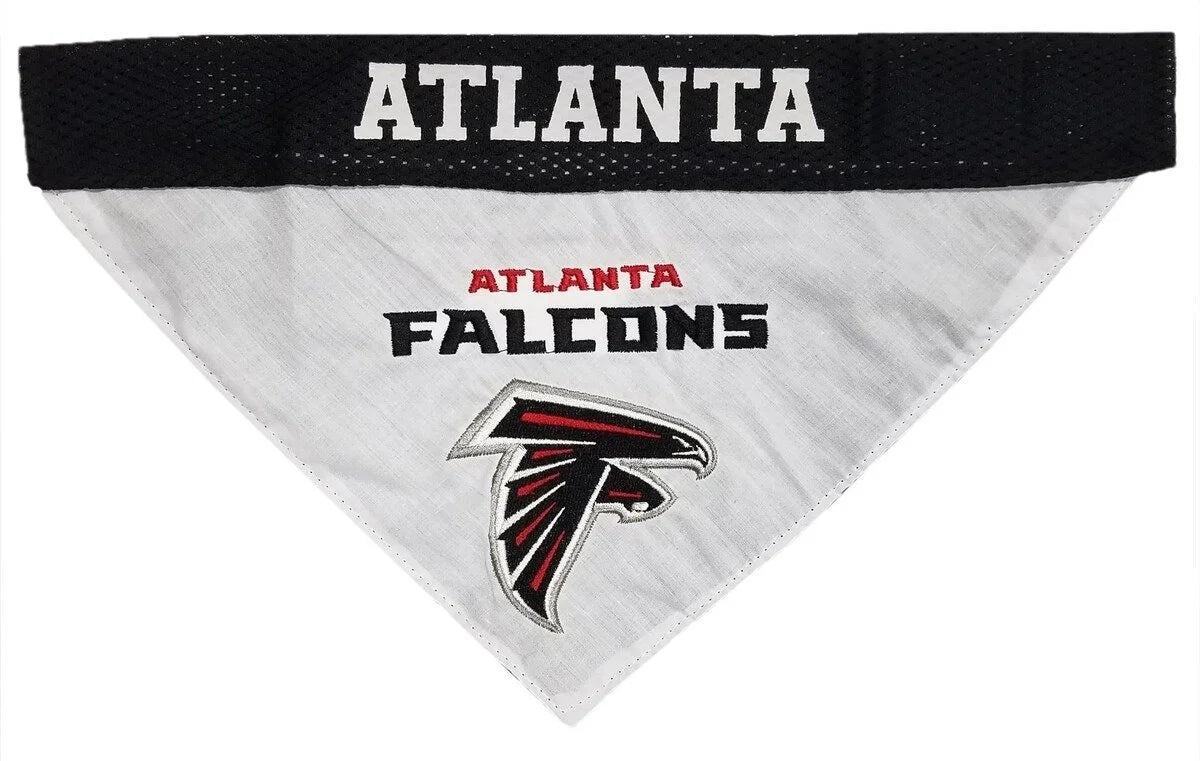 Pets First Atlanta Falcons Reversible Dog Bandana