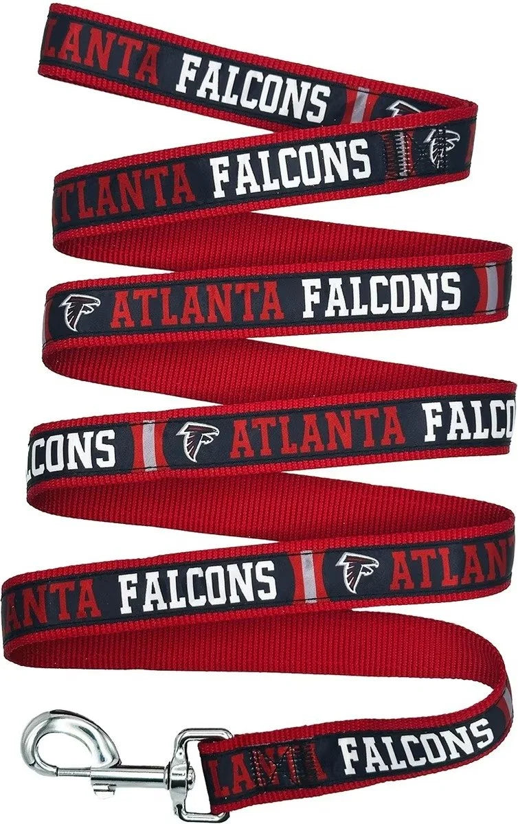 Pets First Atlanta Falcons Satin Nylon Dog Leash