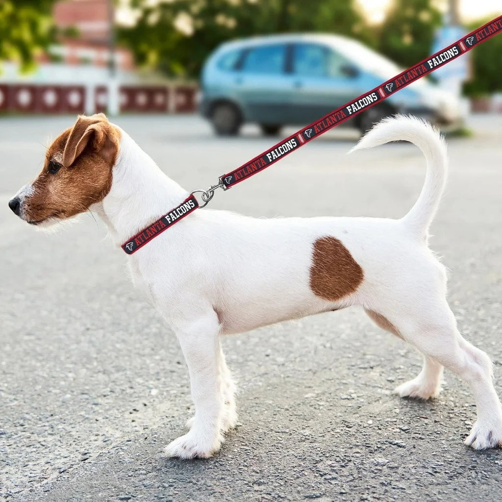 Pets First Atlanta Falcons Satin Nylon Dog Leash