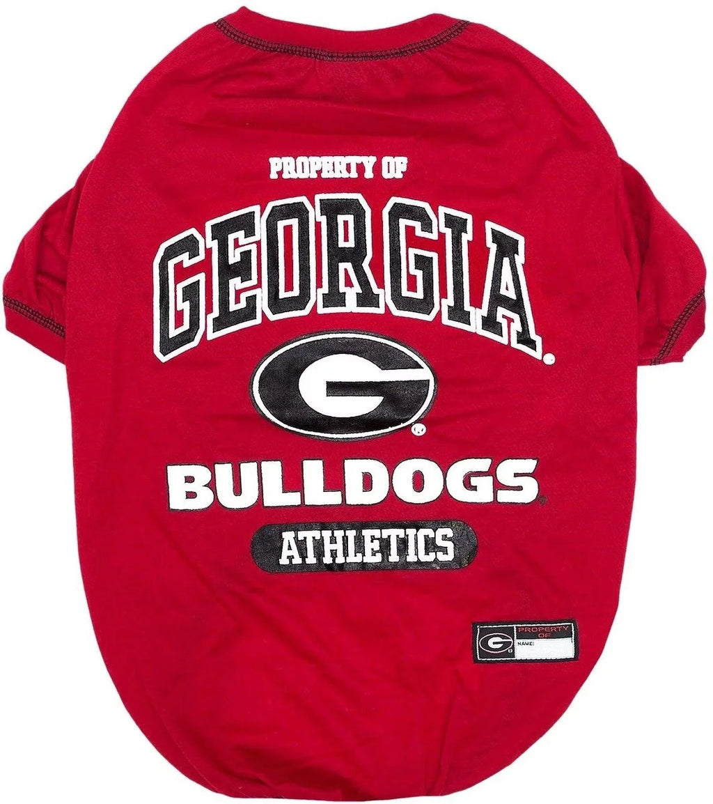 Pets First Georgia Bulldogs Pet T-Shirt