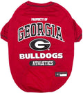 Pets First Georgia Bulldogs Pet T-Shirt
