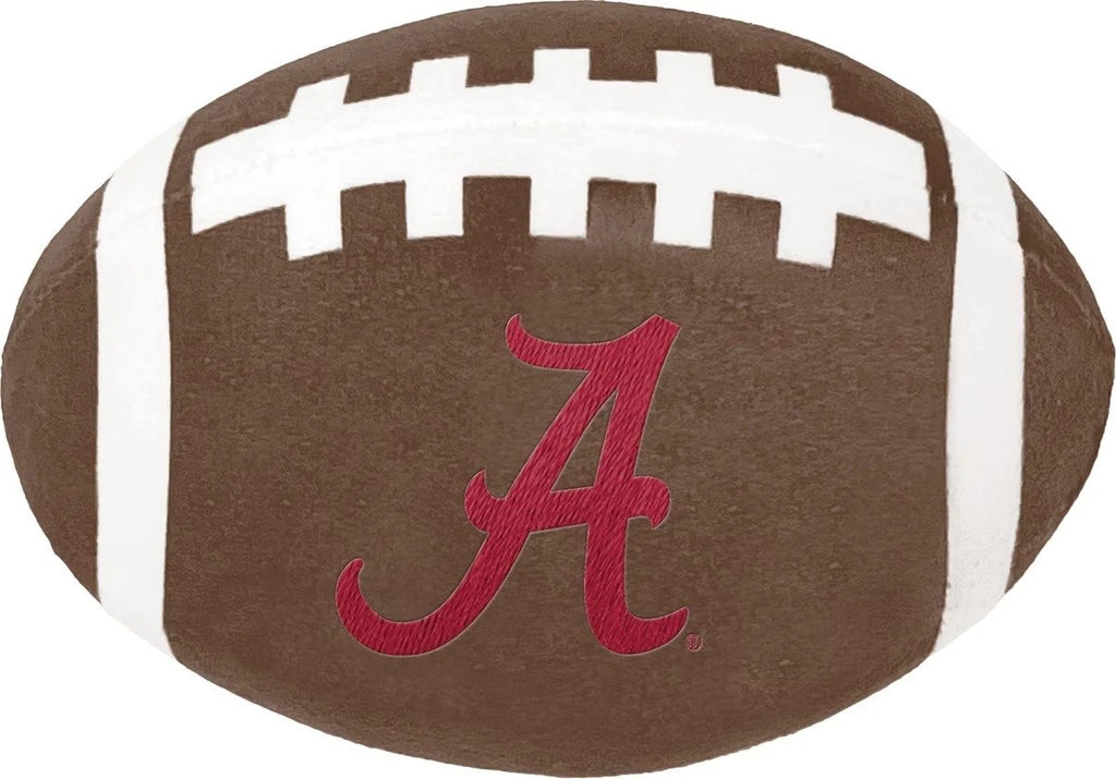 ShopInstaPets Alabama Crimson Tide Squeaky Football Dog Toy