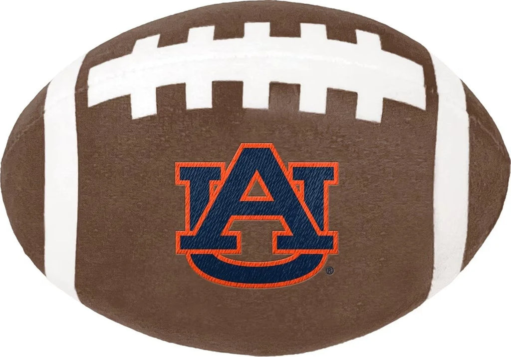 ShopInstaPets Auburn Tigers Squeaky Football Dog Toy