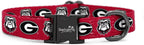 ShopInstaPets Georgia Bulldogs NCAA Dog Collar