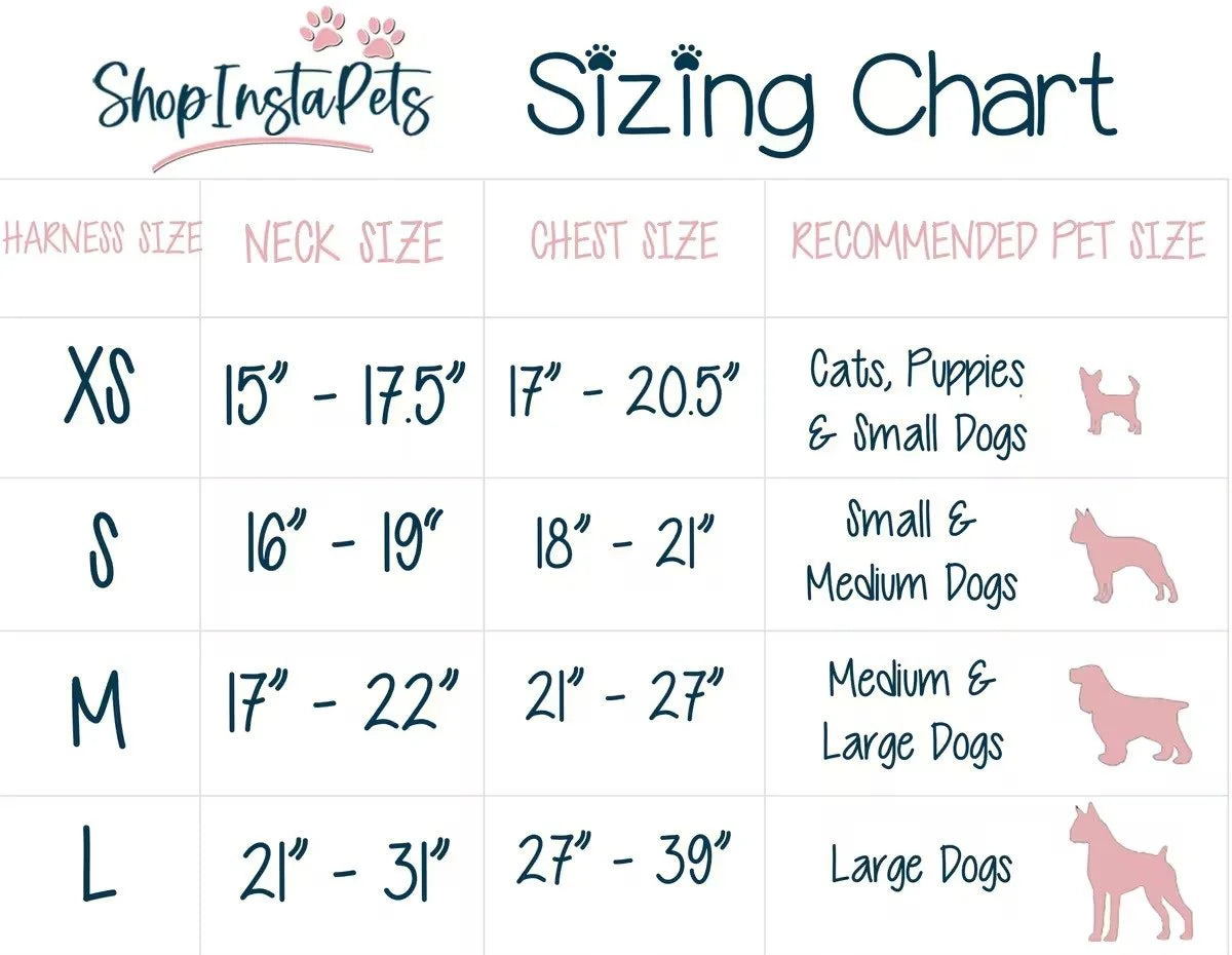 ShopInstaPets Georgia Bulldogs NCAA Dog Harness