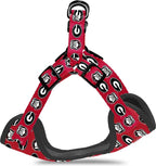 ShopInstaPets Georgia Bulldogs NCAA Dog Harness