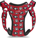 ShopInstaPets Georgia Bulldogs NCAA Dog Harness
