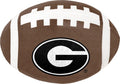 ShopInstaPets Georgia Bulldogs Squeaky Football Dog Toy
