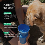 Springland Pets 20 oz Flip Dog Water Bottle | Blueberry