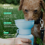 Springland Pets 20 oz Flip Dog Water Bottle – Sky Blue