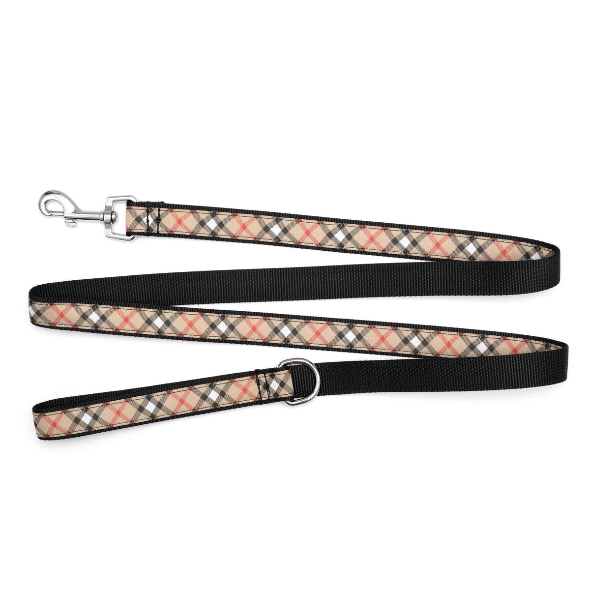 The Worthy Dog Bias Plaid Dog Leash