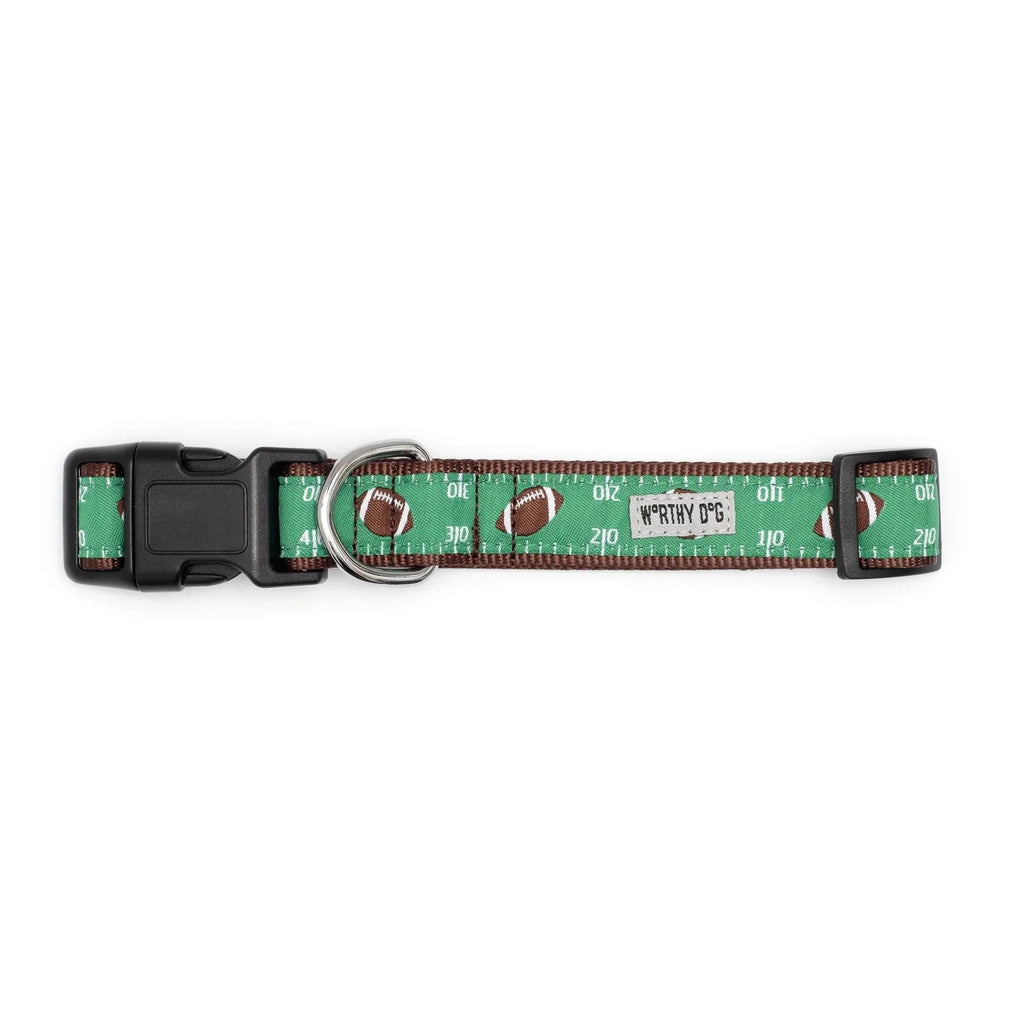 The Worthy Dog Football Field Dog Collar