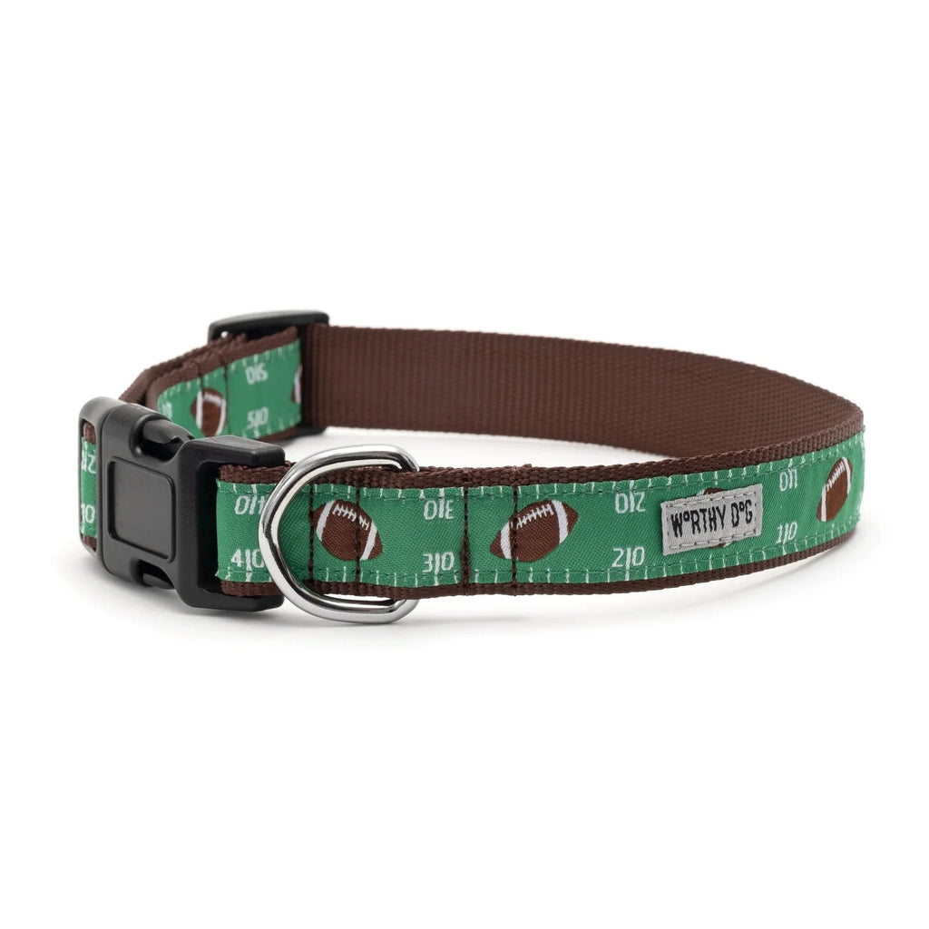 The Worthy Dog Football Field Dog Collar