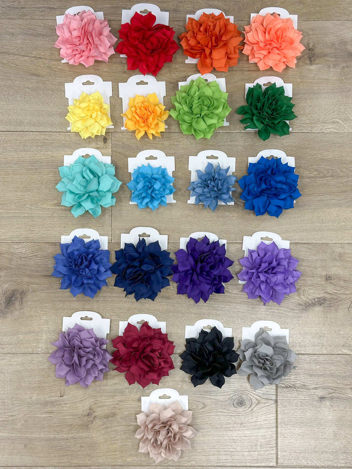 Fluffy Flower Dog Collar Accessory