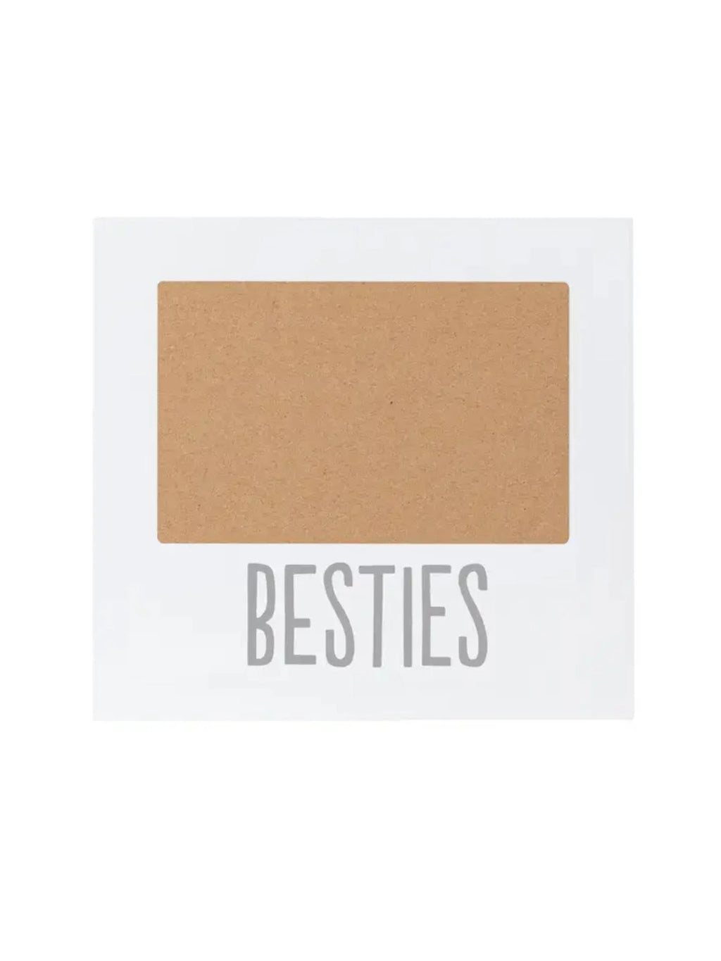 Besties Picture Frame, White