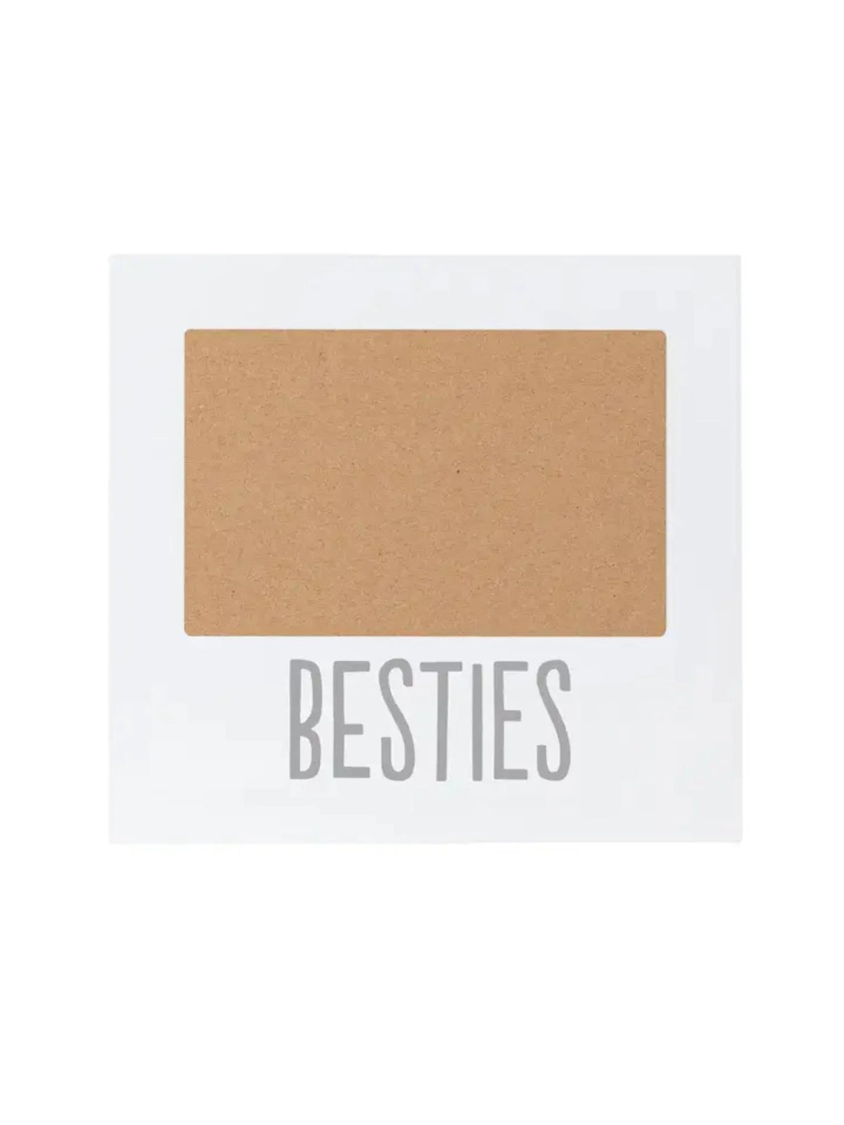 Besties Picture Frame, White