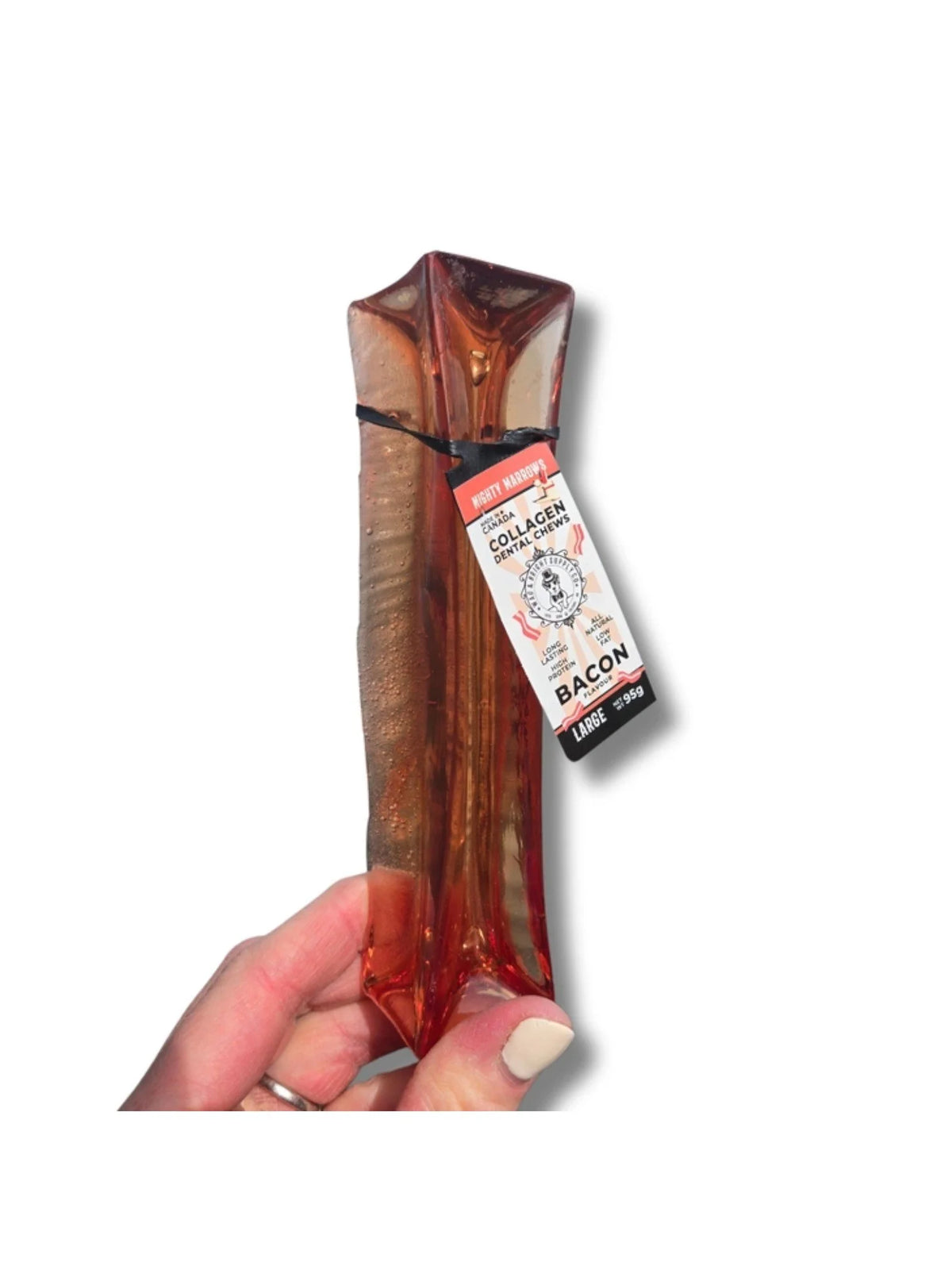 Mighty Marrows Collagen Dental Chew - Bacon