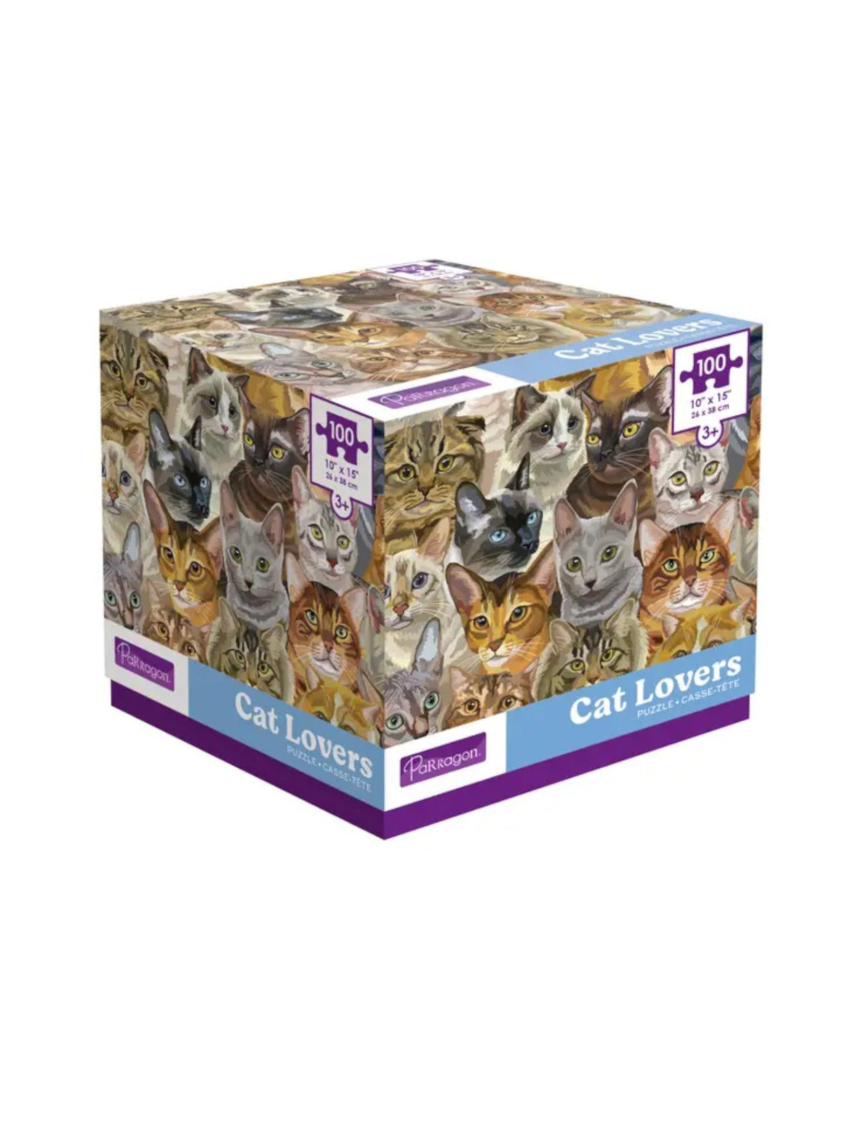 Cat Lovers 100 Piece Puzzle