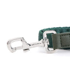 MyFamily Milano Green Italian Nylon Dog Leash